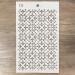 Трафарет Ciao Bella MS038 "Cartona", 12,5х20 см